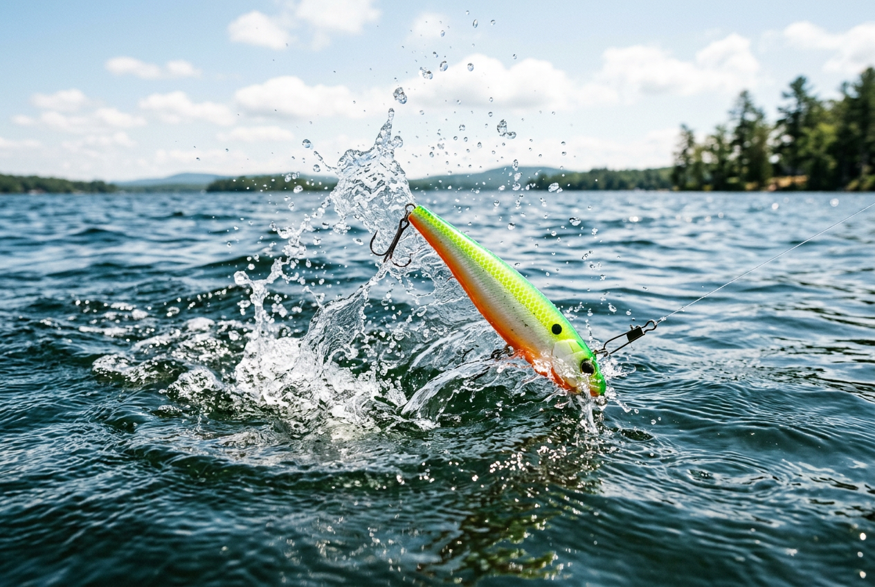 Leurres souples double queue